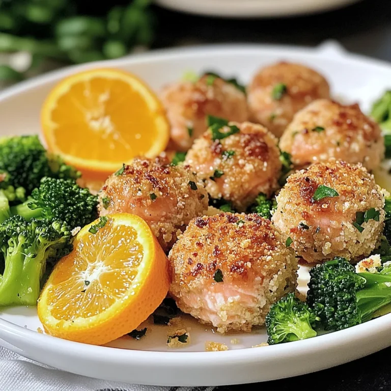 Polpette di salmone all'arancia