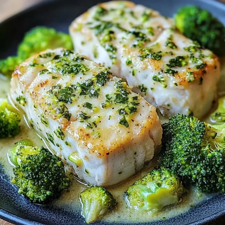 Polpettone di pesce con broccoli