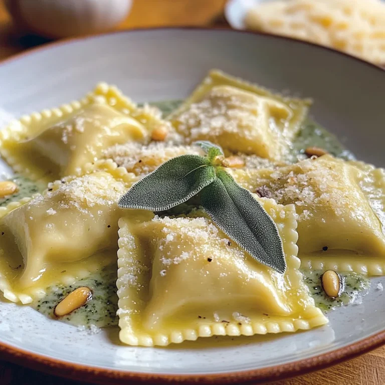 Ravioli con borragine e ricotta