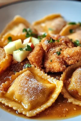 Ravioli fritti di pollo