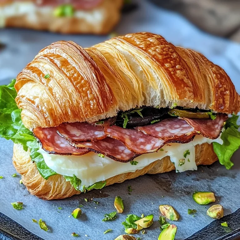 Sandwich Croissant Farcito Goloso