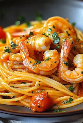 Spaghetti con gamberoni