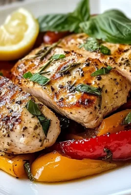 Tagliata di pollo con peperoni