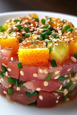 Tartare di tonno fresco