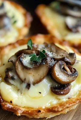Tartellette formaggio funghi porcini