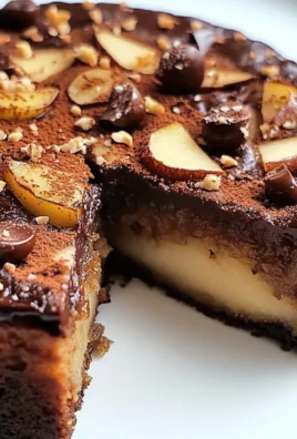 Torta pere e cioccolato