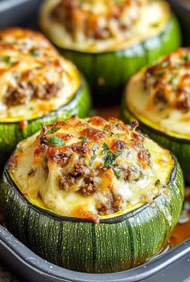 Zucchine tonde ripiene provola