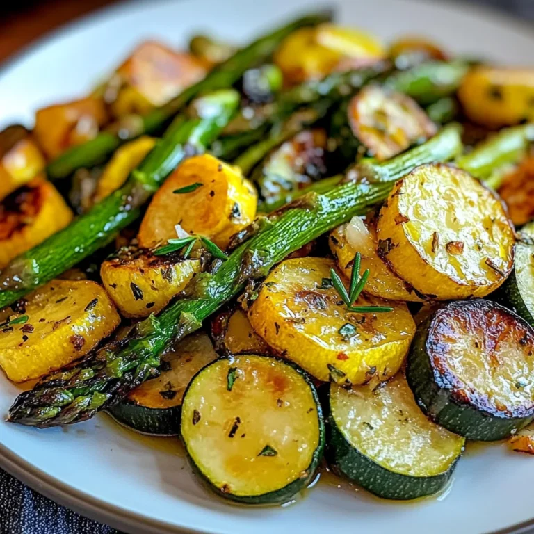 Asperges courgettes et squash
