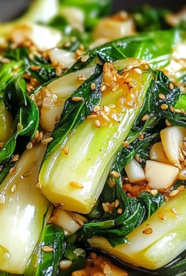 Bok choy sauté ail rapide
