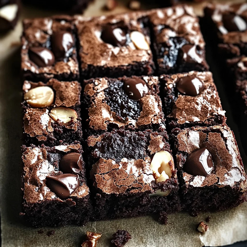 Brownies con nocciole