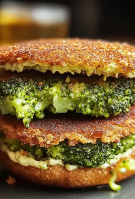 Burger di broccoli gustosi