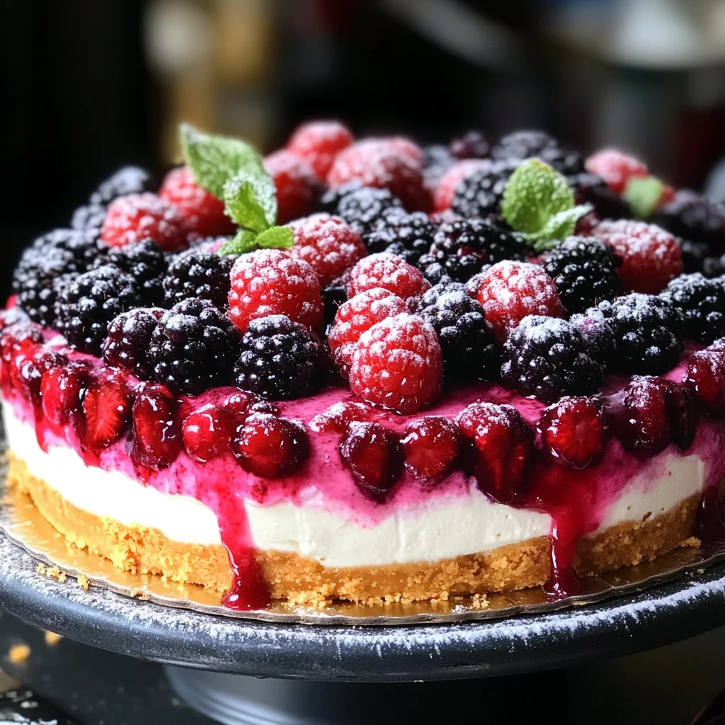 Cheesecake frutti di bosco