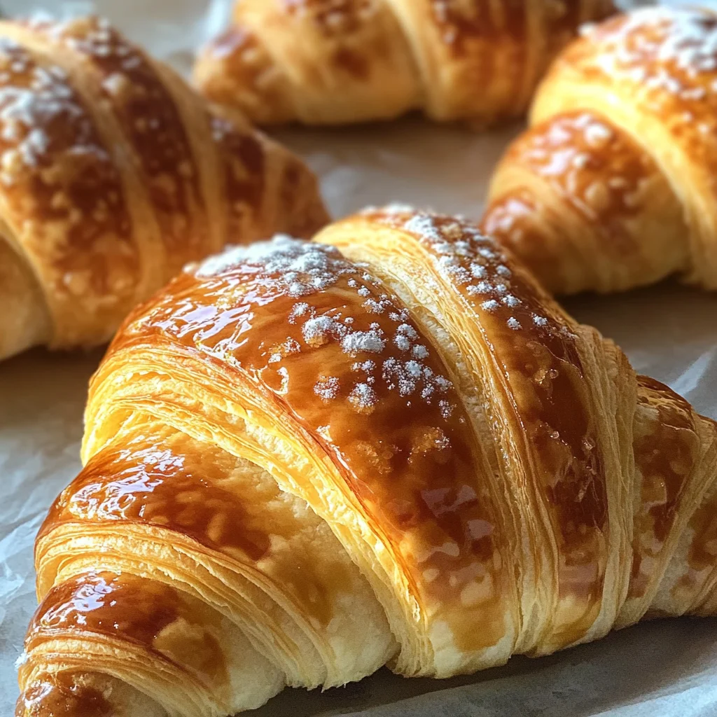 Cornetti sfogliati fatti in casa