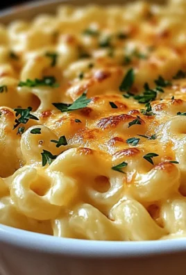 Maccheroni con salsa al cheddar