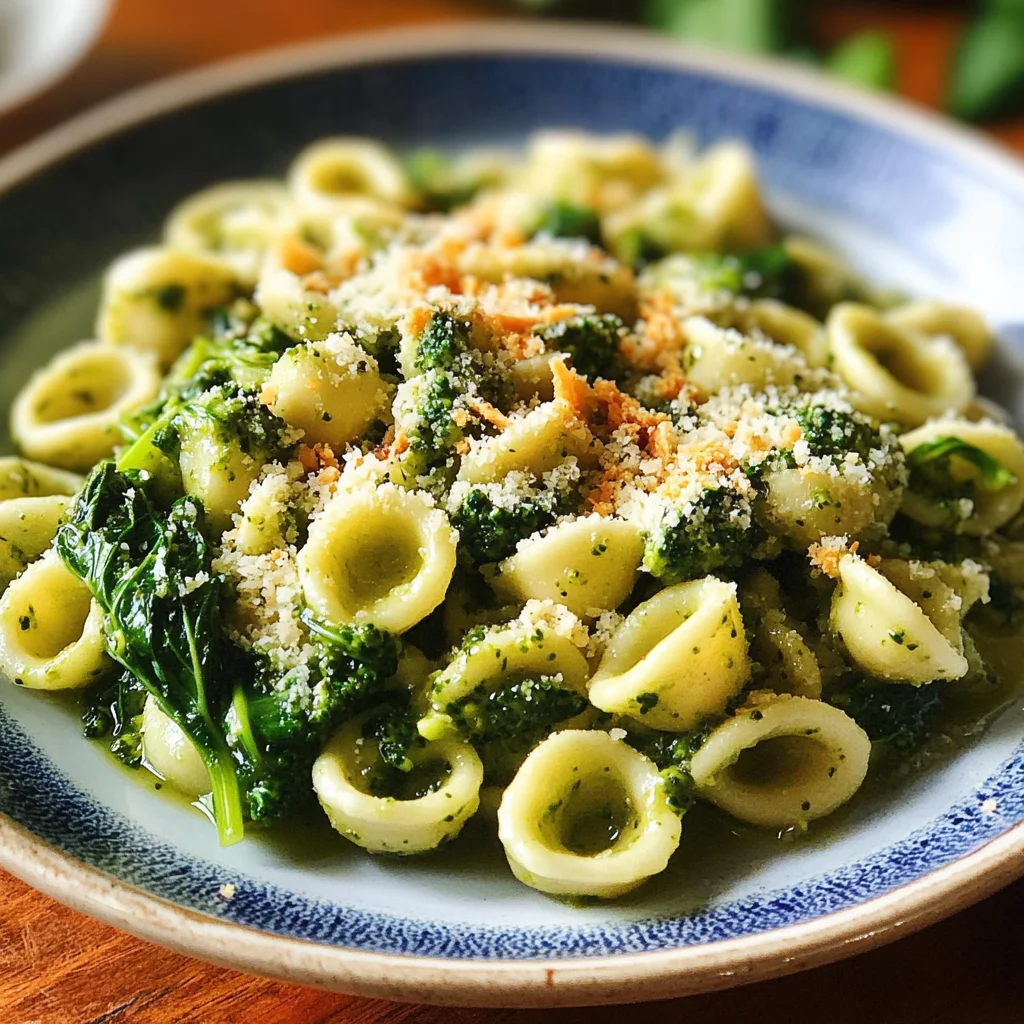 Orecchiette con cime di rapa