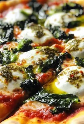 Pizza con cime di rapa