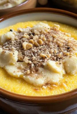 Polenta concia con formaggi