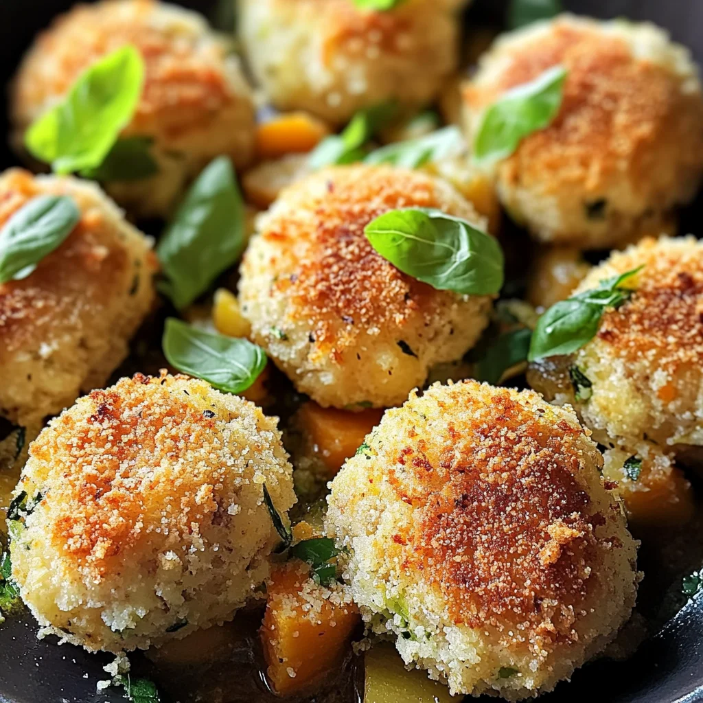 Polpette di verdure al forno