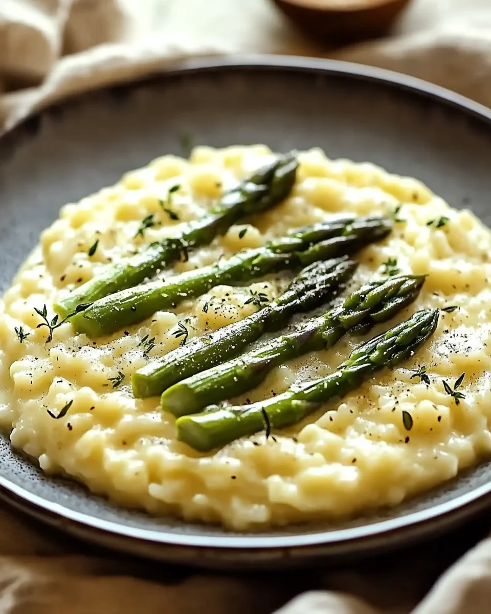 Risotto agli asparagi delicato