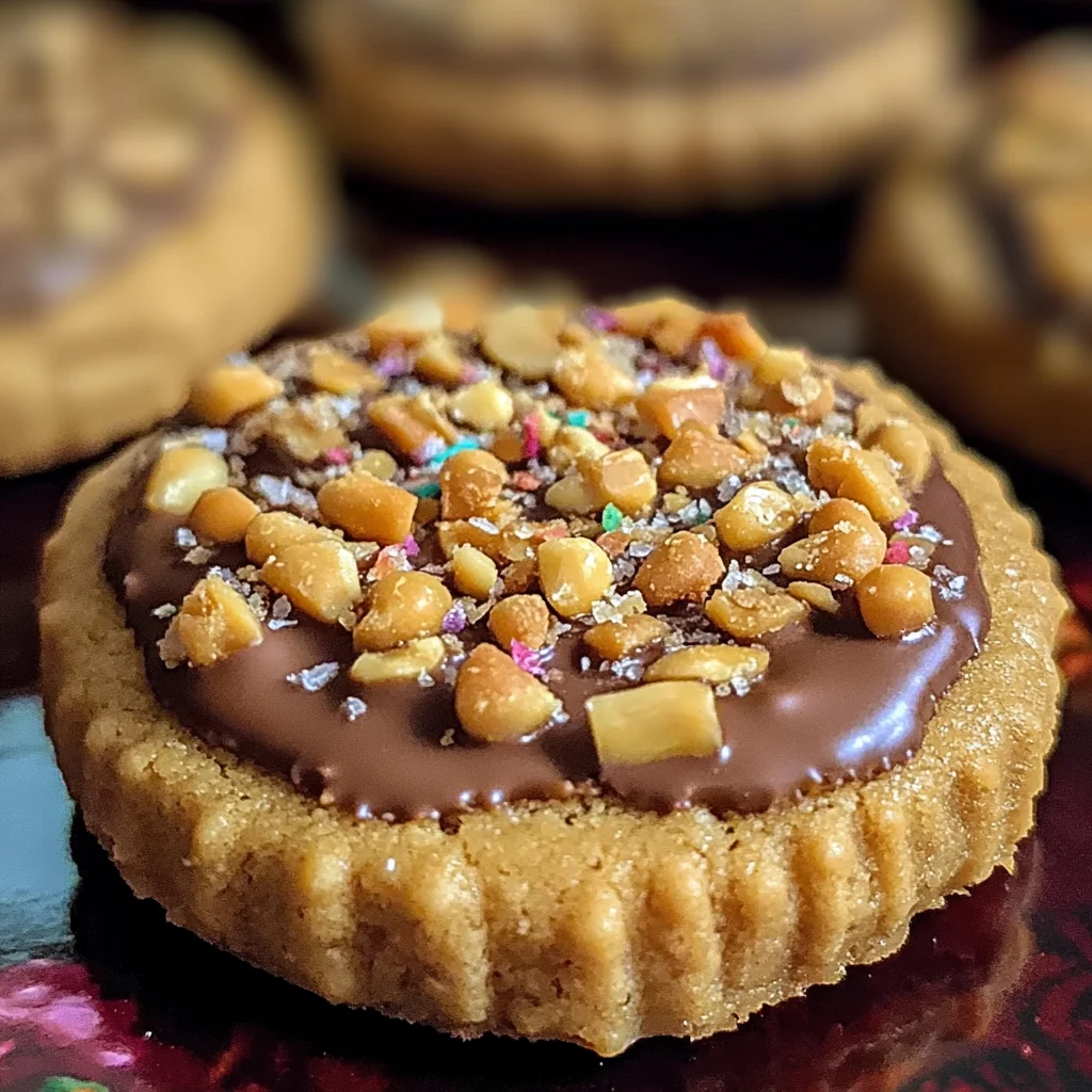 Sablés au beurre cacahuète