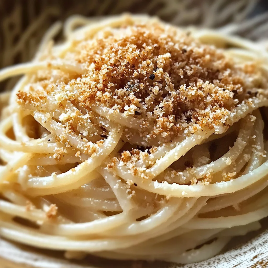 Spaghetti burro e alici