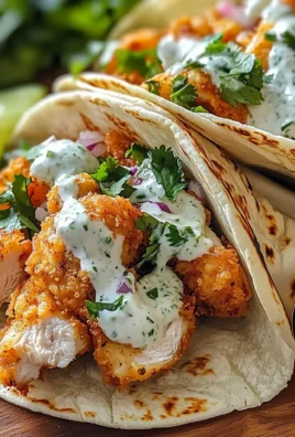 Tacos al pollo fritto