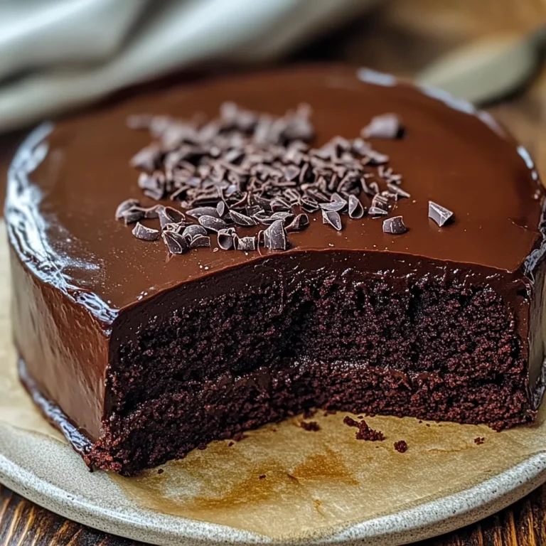 Torta al cioccolato morbida