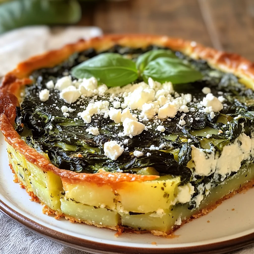 Torta spinaci e ricotta