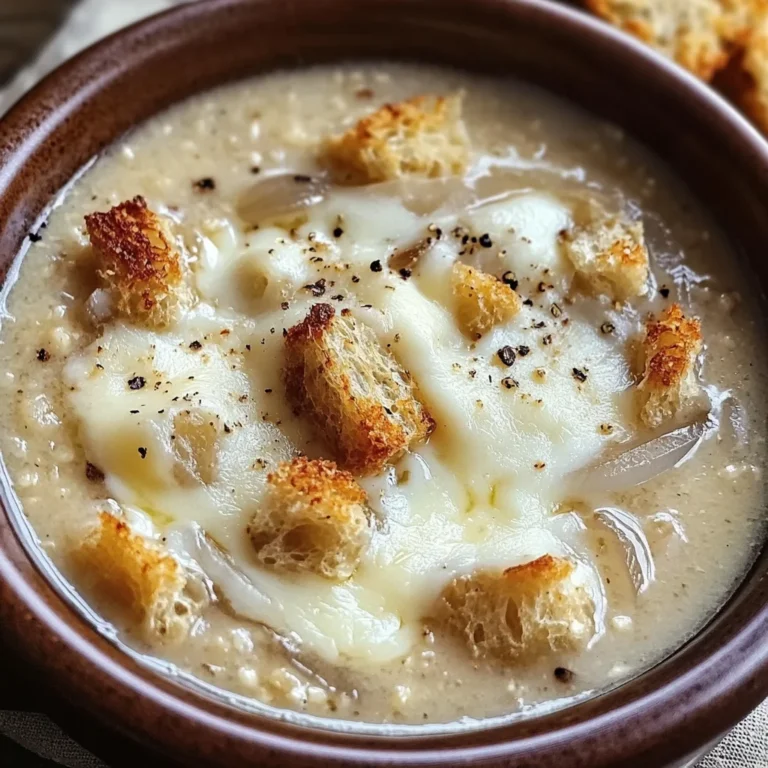 Zuppa di cipolle al latte