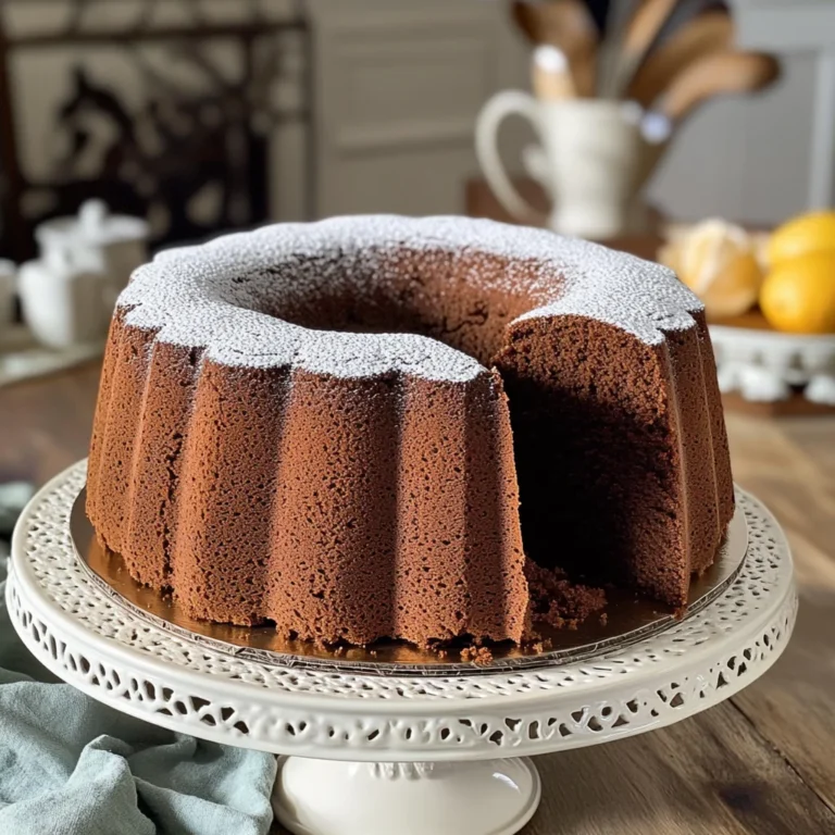 Chiffon cake al cacao