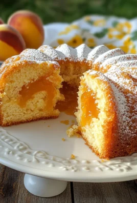 Ciambella alle pesche