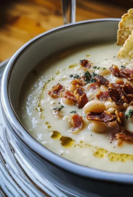 Crema di cannellini con guanciale