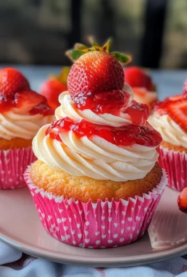 Cupcake vaniglia e fragola