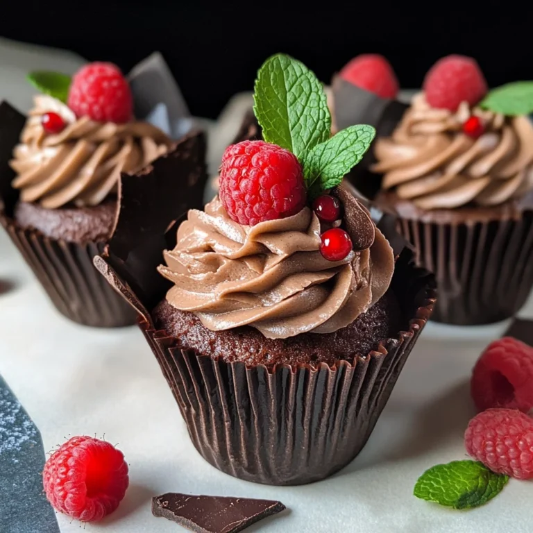 Cupcakes al fondente