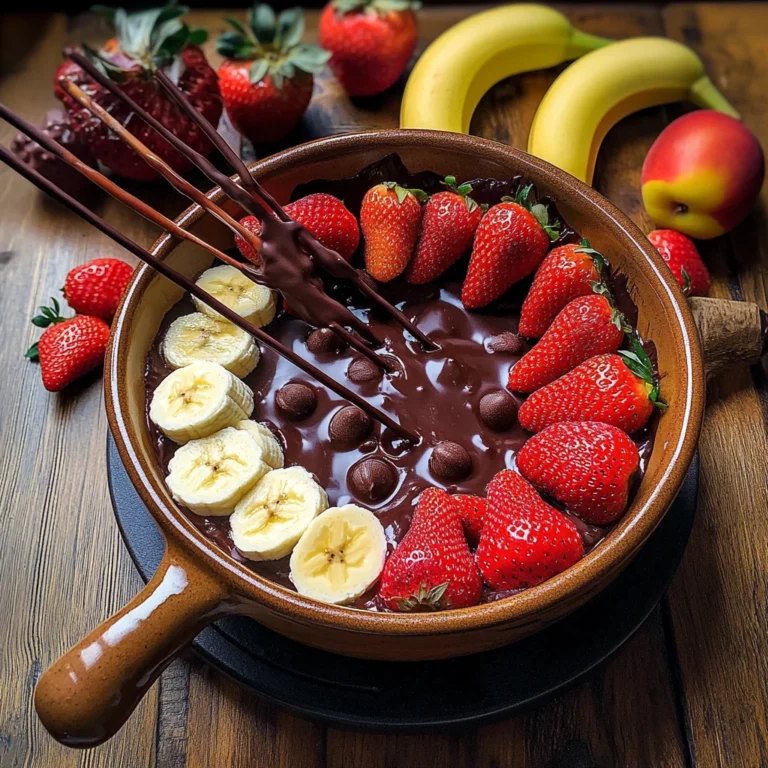 Fonduta al cioccolato