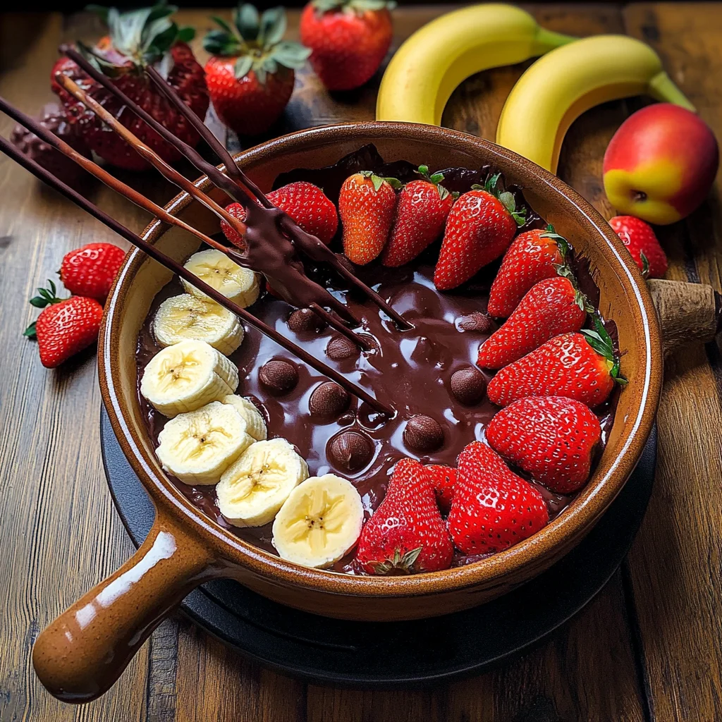 Fonduta al cioccolato