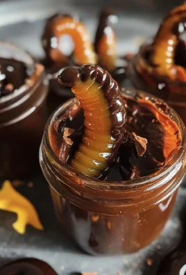 Lombrichi di Halloween nel vasetto