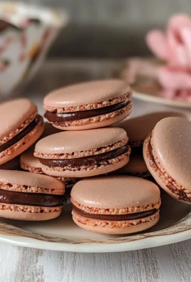 Macarons al cioccolato e peperoncino