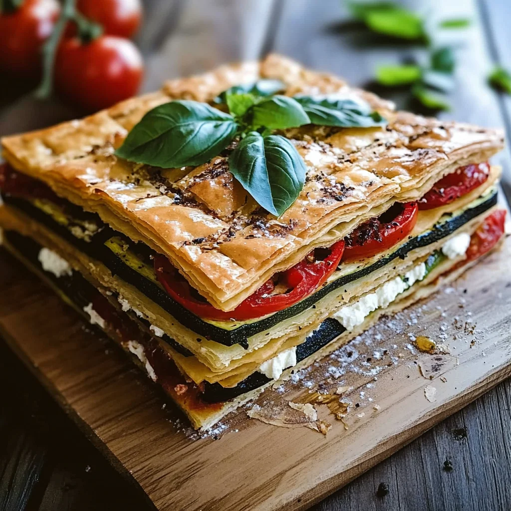 Millefoglie di verdure