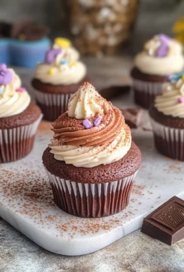 Mini cupcake ai tre cioccolati