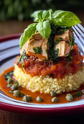 Mini timballo di couscous con tonno ammuttunato