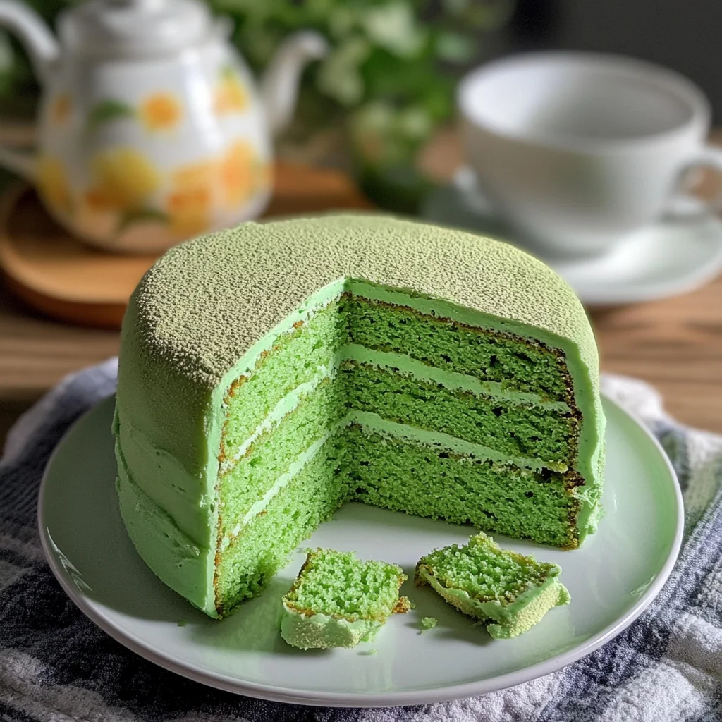 Pandan cake