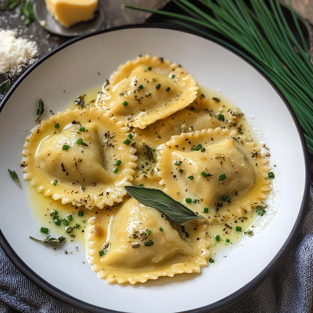 Ravioli di Schüttelbrot con ricotta ed erbette