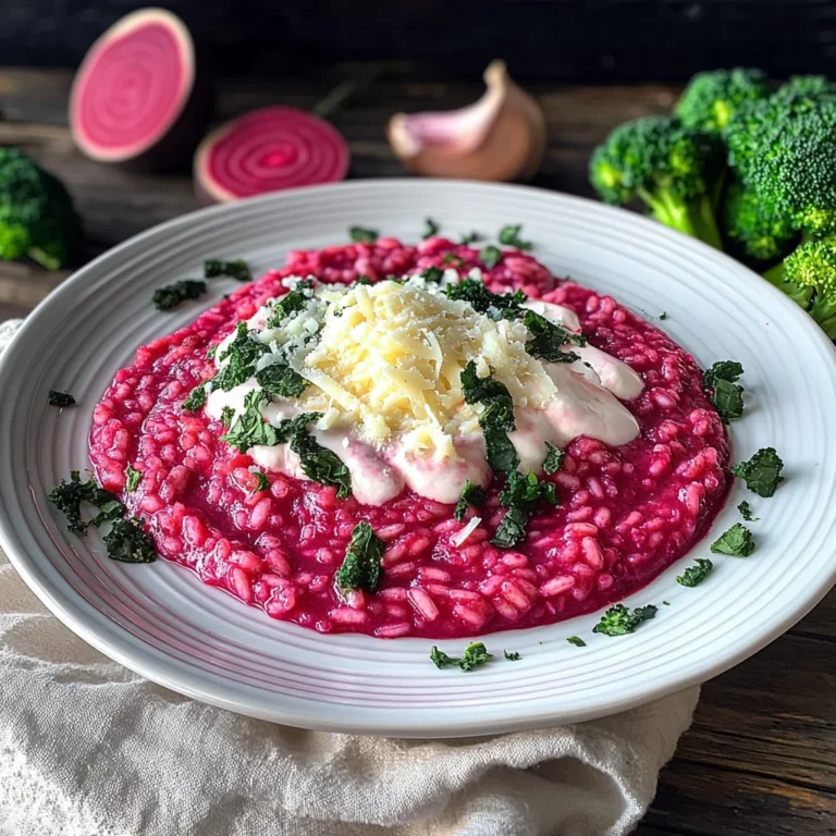 Risotto alla barbabietola