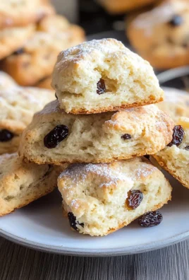 Scones con uvetta