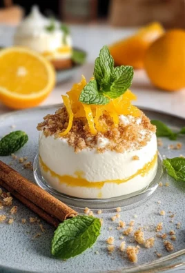 Spuma di ricotta all’arancia