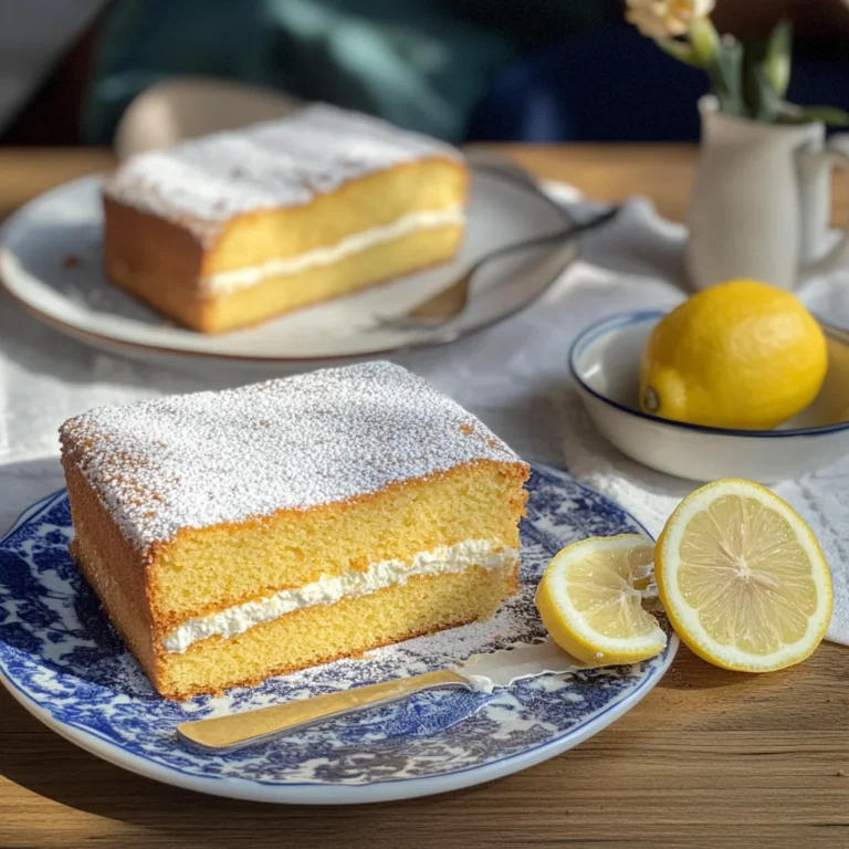 Torta al latte caldo
