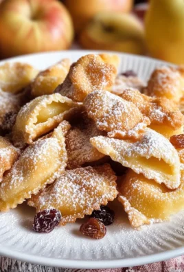 Tortelli di mele e uvetta