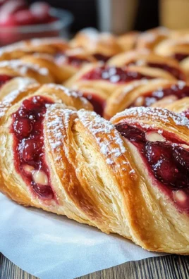 Treccia ai frutti rossi