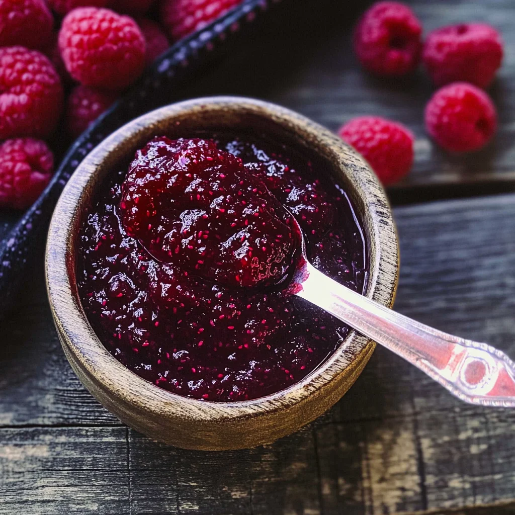 Confettura di lamponi